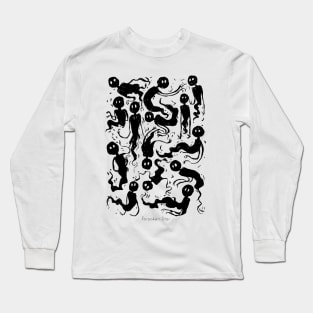 Ghost army (black) Long Sleeve T-Shirt